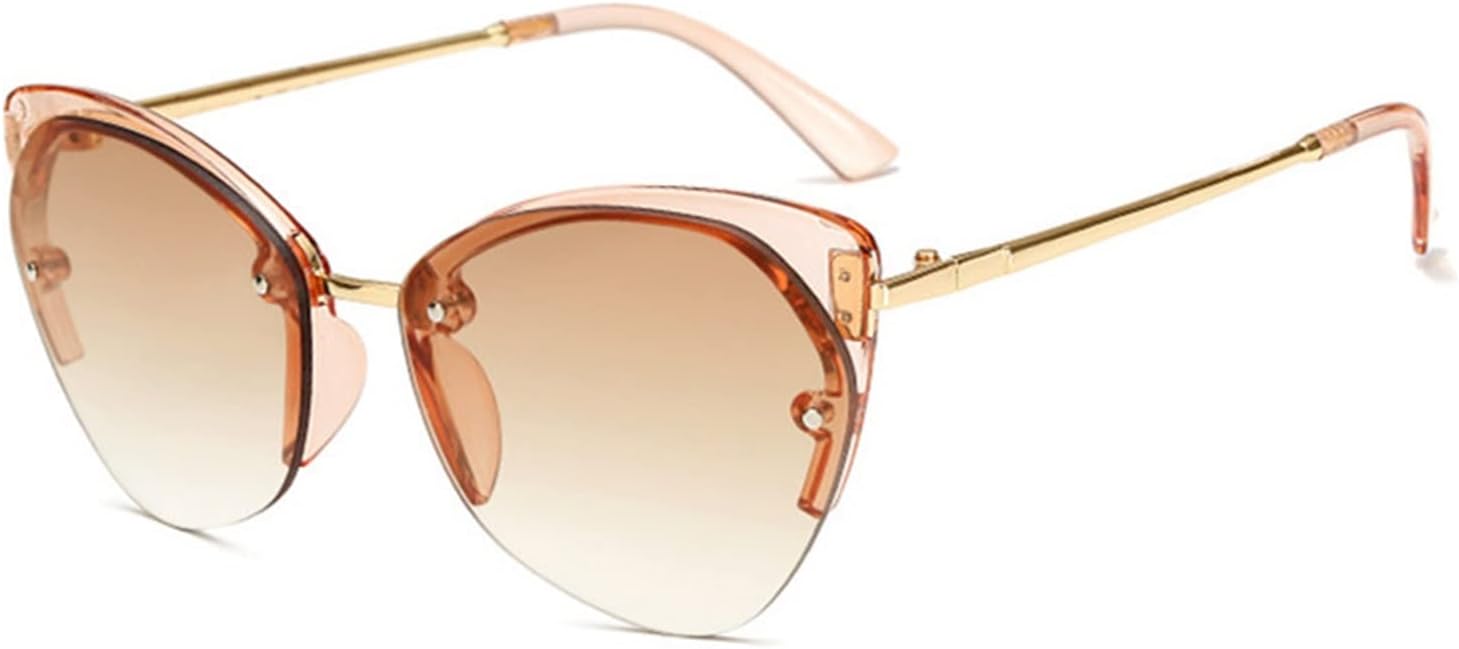 

Солнцезащитные очки Женские солнцезащитные очки в полуободковой оправе Мужские солнцезащитные очки с металлическими линзами Женские очки с линзами цвета океана YGDBXHYD, Auburn