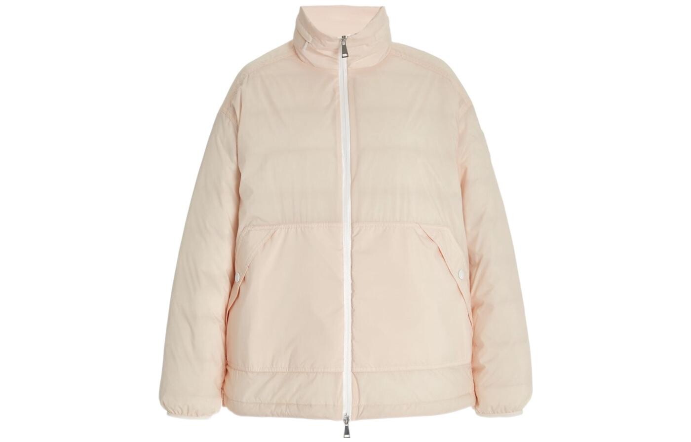 

Пуховик женский розовый Moncler, розовый