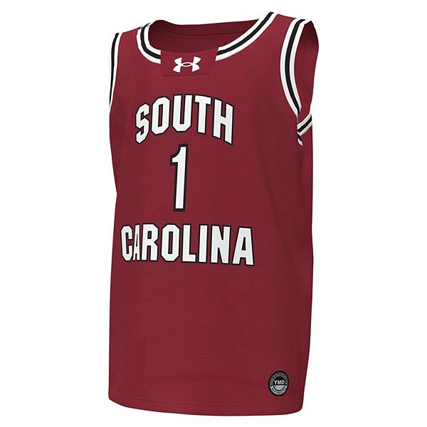Юношеская баскетбольная майка South Carolina Gamecocks Under Armour — фото 3