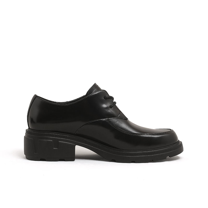 Женская обувь BLOCCO5 Derby Shoes Women's Casual Shoes 4.5cm Women's, цвет Black — фото 4