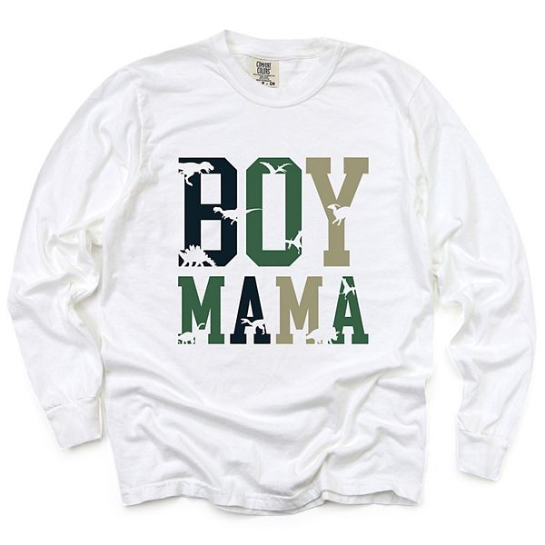 

Футболка Boy mom с принтом динозавров и камуфляжем Simply Sage Market, White, Белый, Футболка Boy mom с принтом динозавров и камуфляжем Simply Sage Market, White