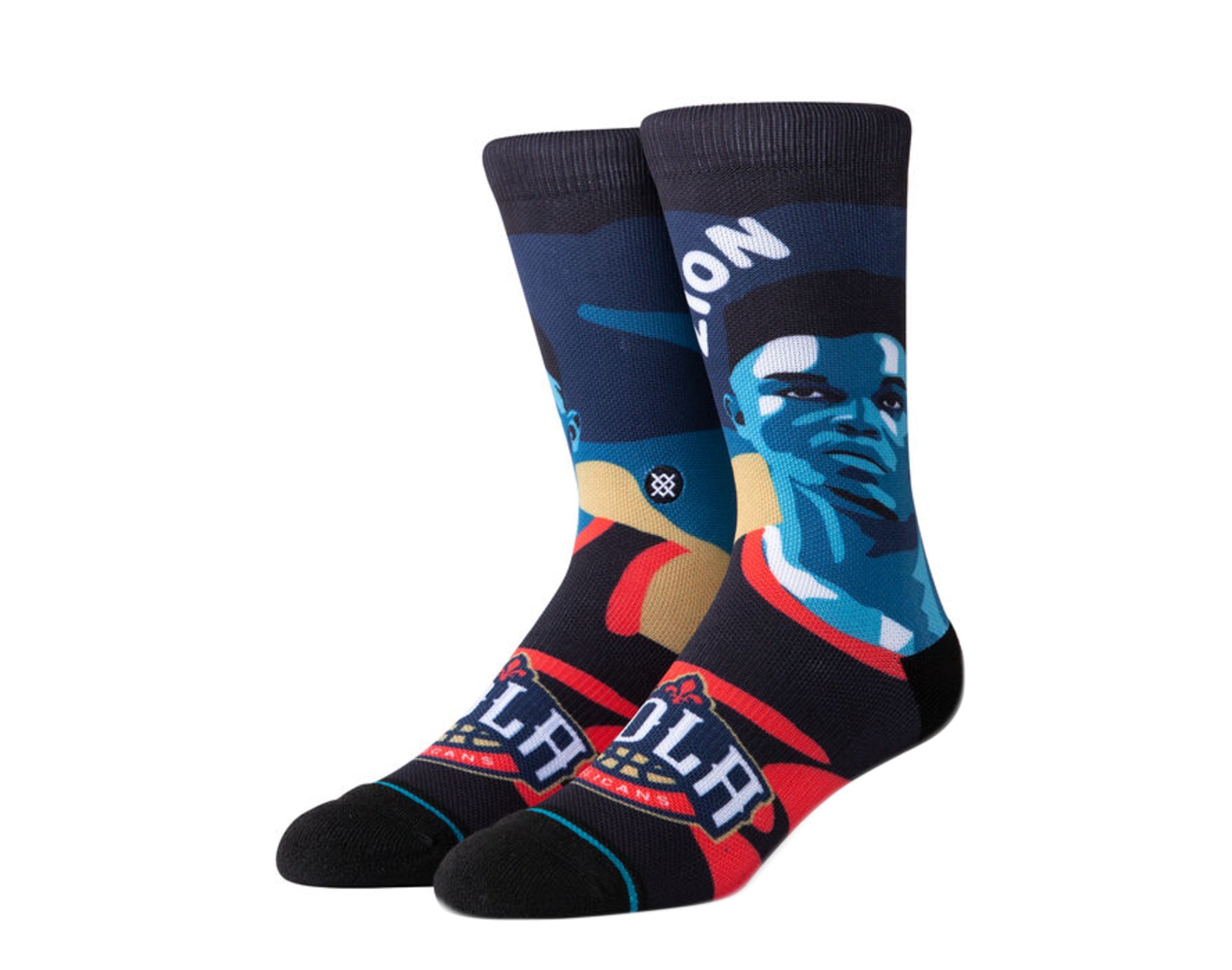 

Носки Stance Casual NBA Zion Williamson Blue/Black Crew M558C19ZIO-BLU