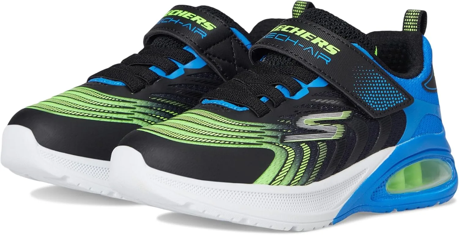 Кроссовки Skechers Gowalk Arch Fit, спортивные слипоны, повседневные лоферы для походов, беговые кроссовки, черный/синий/салатовый — фото 2