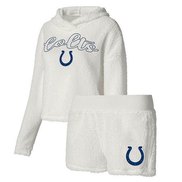 

Женский спортивный комплект для сна concepts sport white indianapolis colts с пуловером и шортами Unbranded