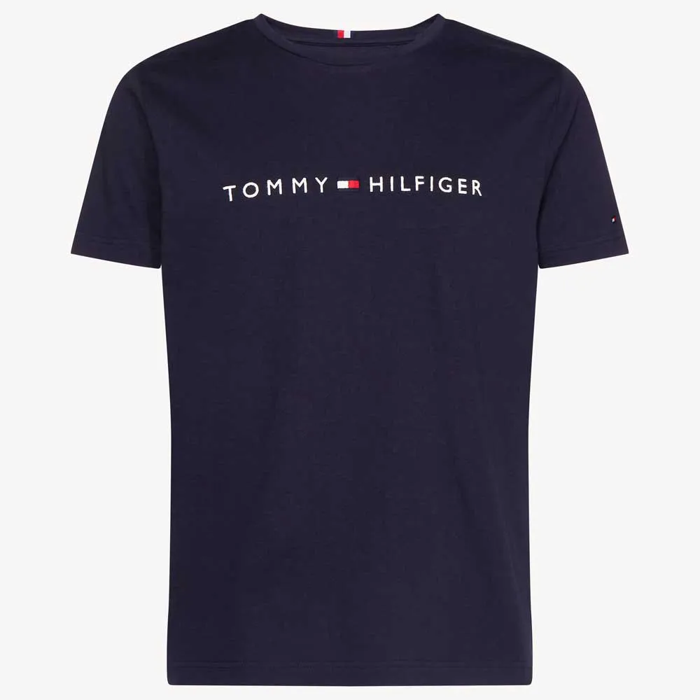 Футболка с коротким рукавом Tommy Hilfiger Logo, синий — фото 3