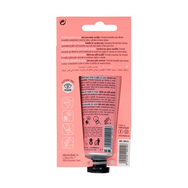 Крем для снятия лака для ухода за ногтями 1 шт Beter Nail Care — фото 4