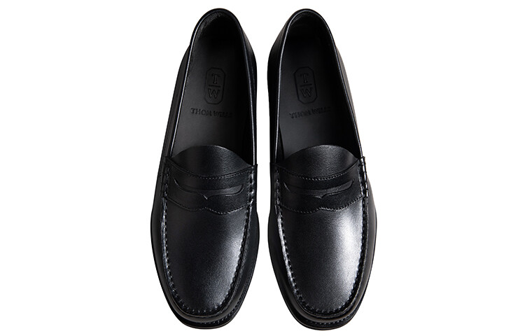 Туфли мужские Men"s Casual Men Low-Top Thom Wills, бордовый — фото 3