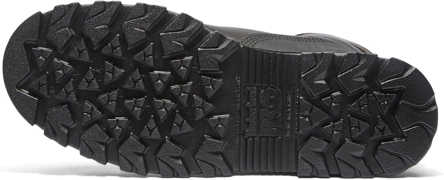 Timberland PRO мужские рабочие ботинки Rigmaster с внутренней защитой от ударов, 8 дюймов, водонепроницаемые, с защитным носком Alloy, Brown/Black-2024 New — фото 4