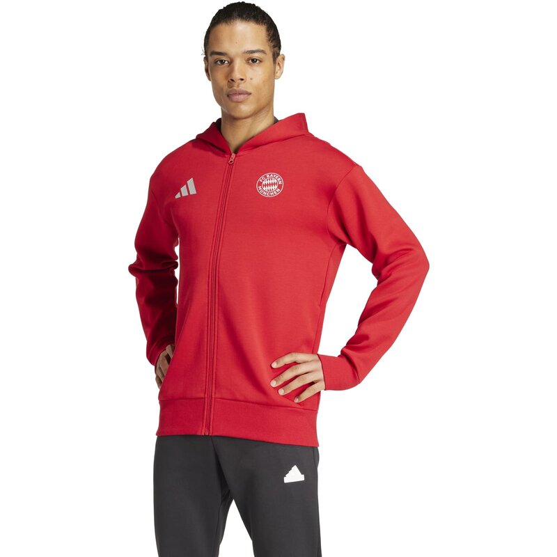 Толстовка болельщика с гимном ФК «Бавария Мюнхен» Adidas, цвет tepore — фото 2