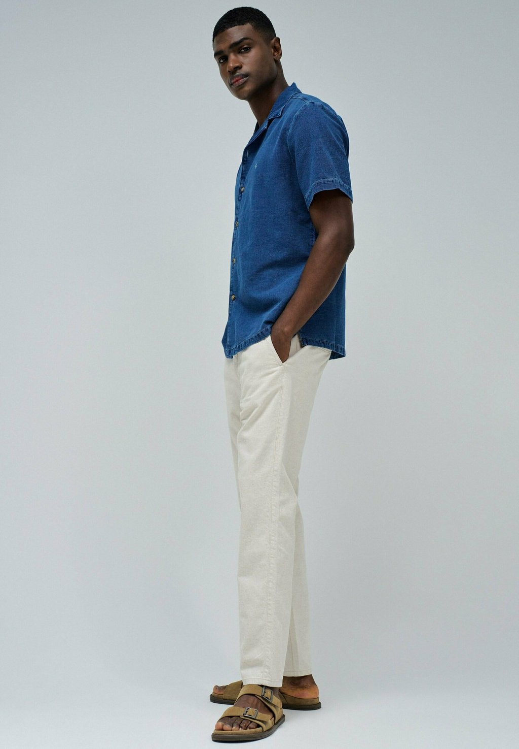 

Рубашка REGULAR Salsa Jeans, синий