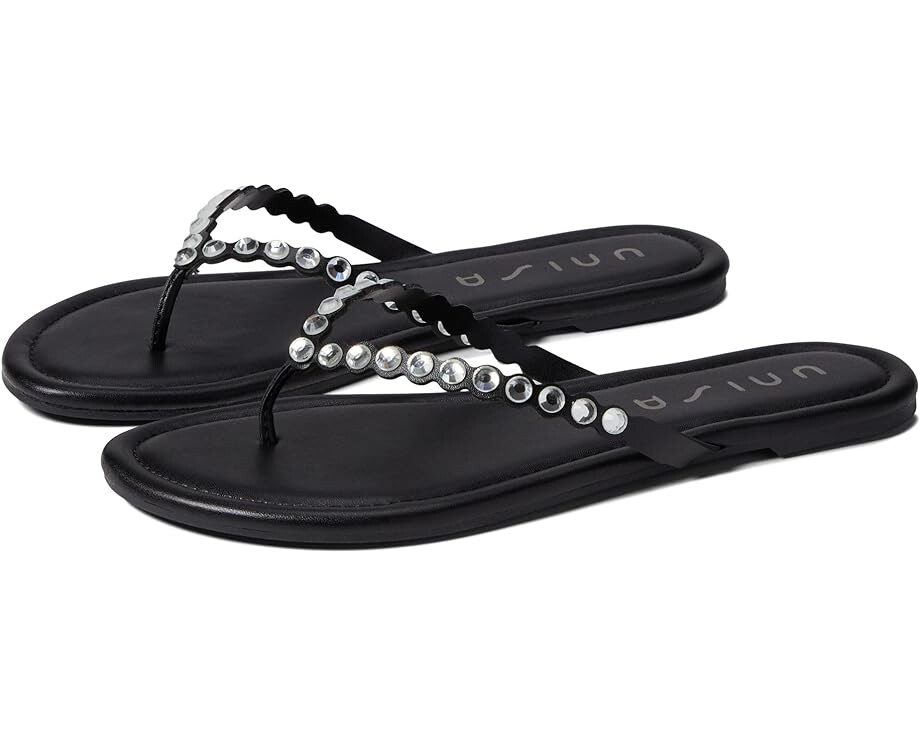 

Сандалии Unisa Balti, цвет Black/Clear