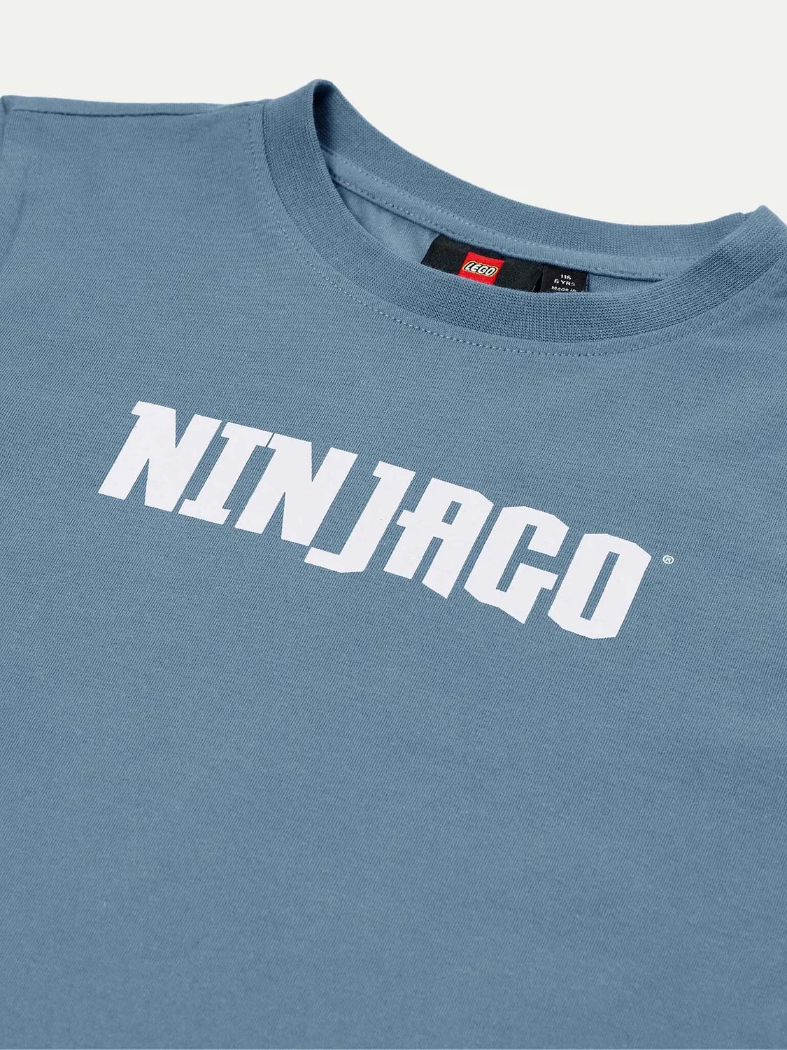 Лонгслив стандартного кроя для мальчика Ninjago Lego, синий — фото 3