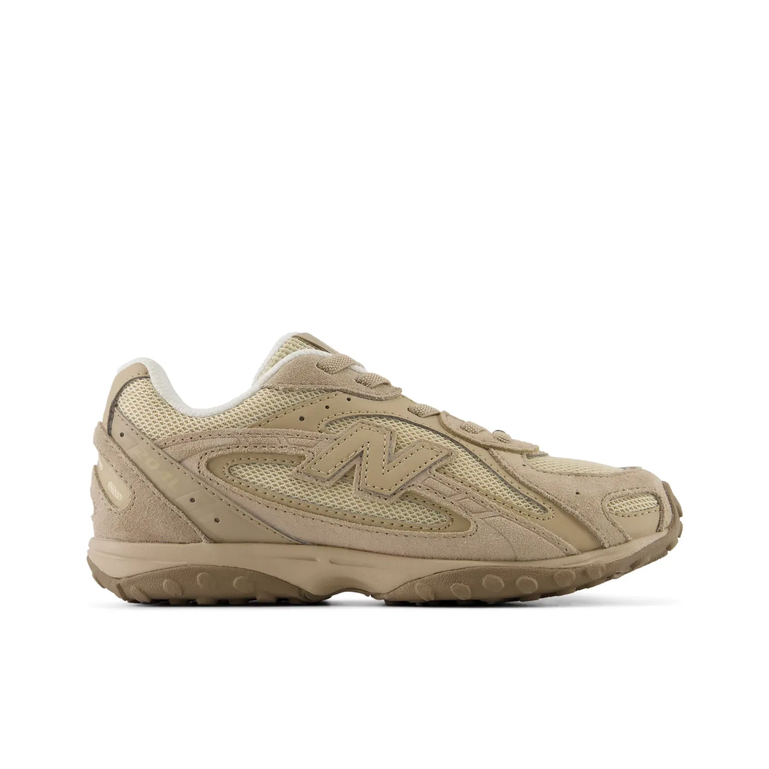 Детские кроссовки на шнуровке с эластичными шнурками 204L Bungee Lace New Balance, Driftwood With Sandstone