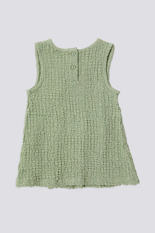 Детское платье для девочек без рукавов U.S. Polo Assn., Green — фото 2