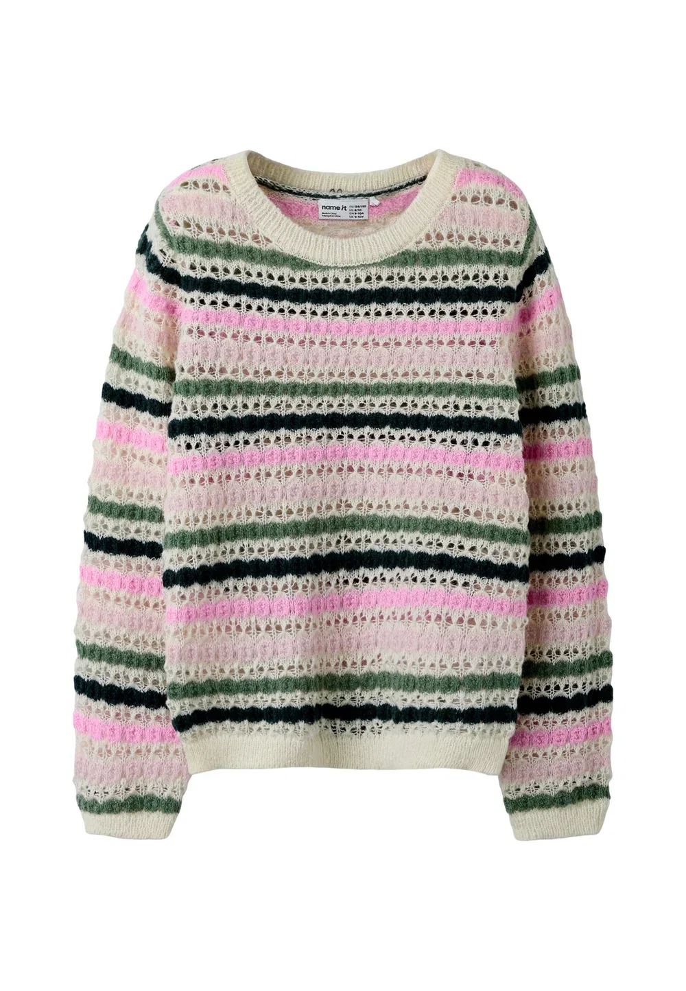 Strickpullover Пуловер Kayla - джемпер Name It, Rosa — фото 3