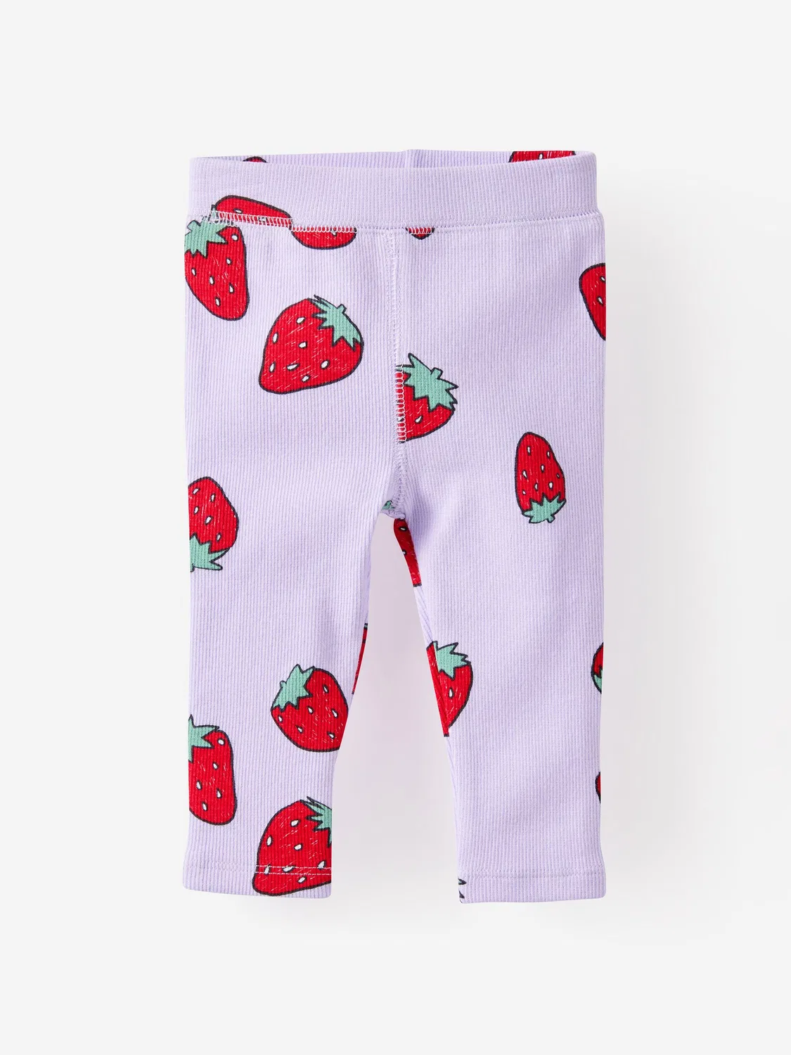 Леггинсы для малышей 2 шт. Cotton On, фиолетовый лиловый/клубника — фото 3