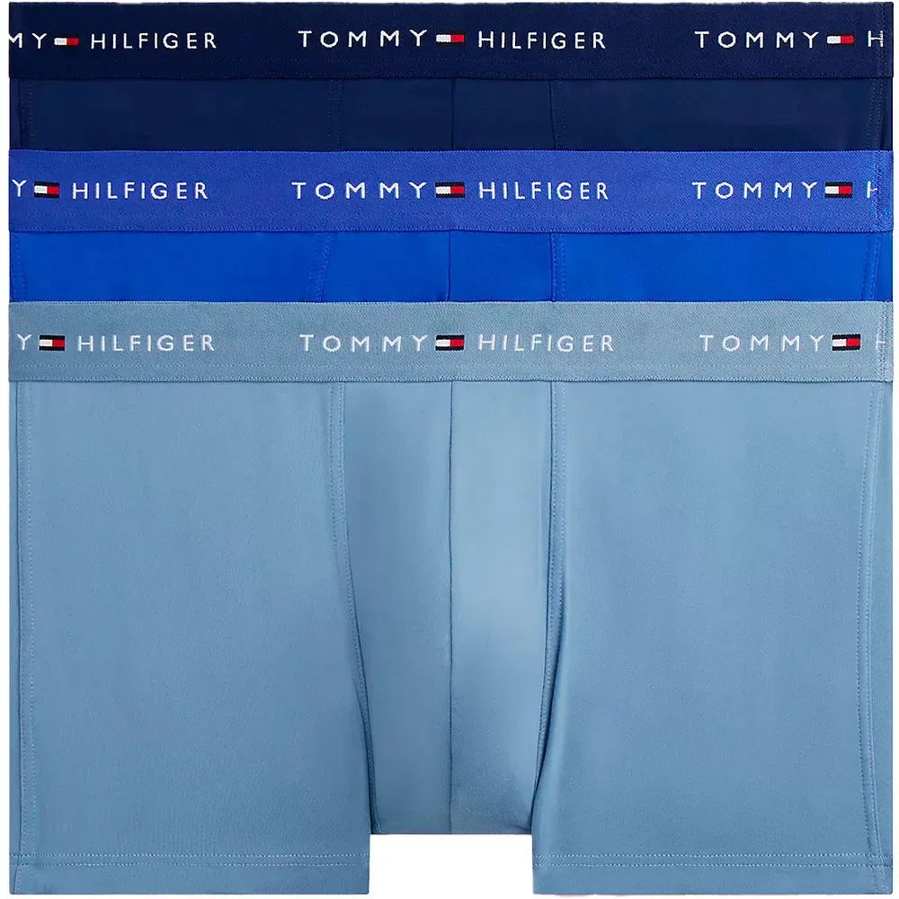 Боксеры трусы 3 шт Tommy Hilfiger, синий