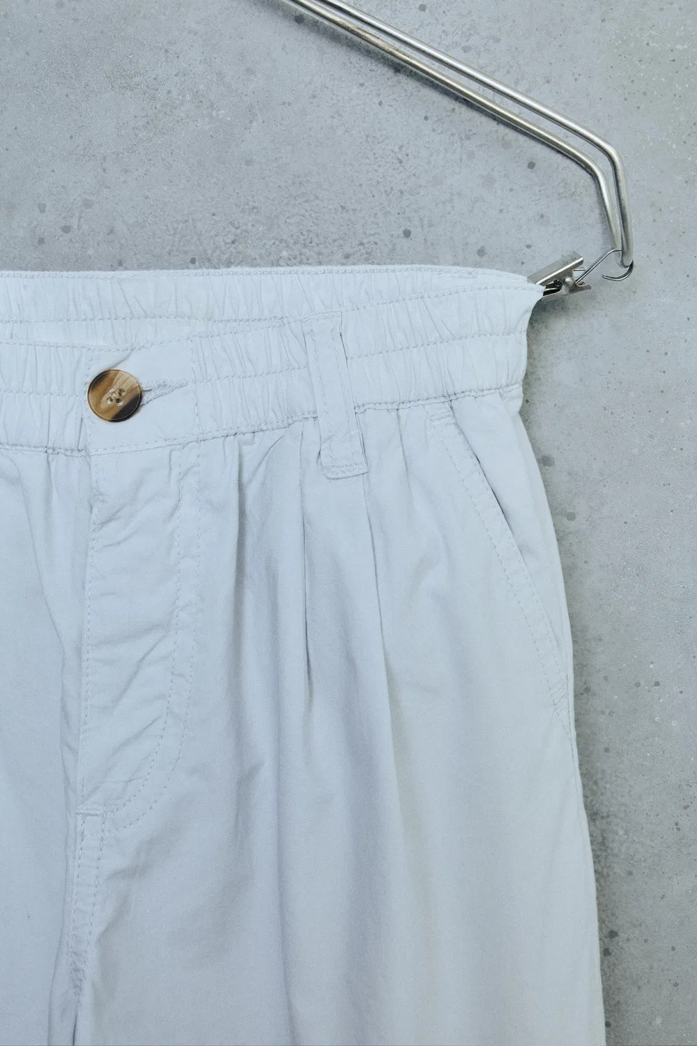 STORIESZ - Брюки из поплина свободного кроя ZARA, Sky Blue — фото 3