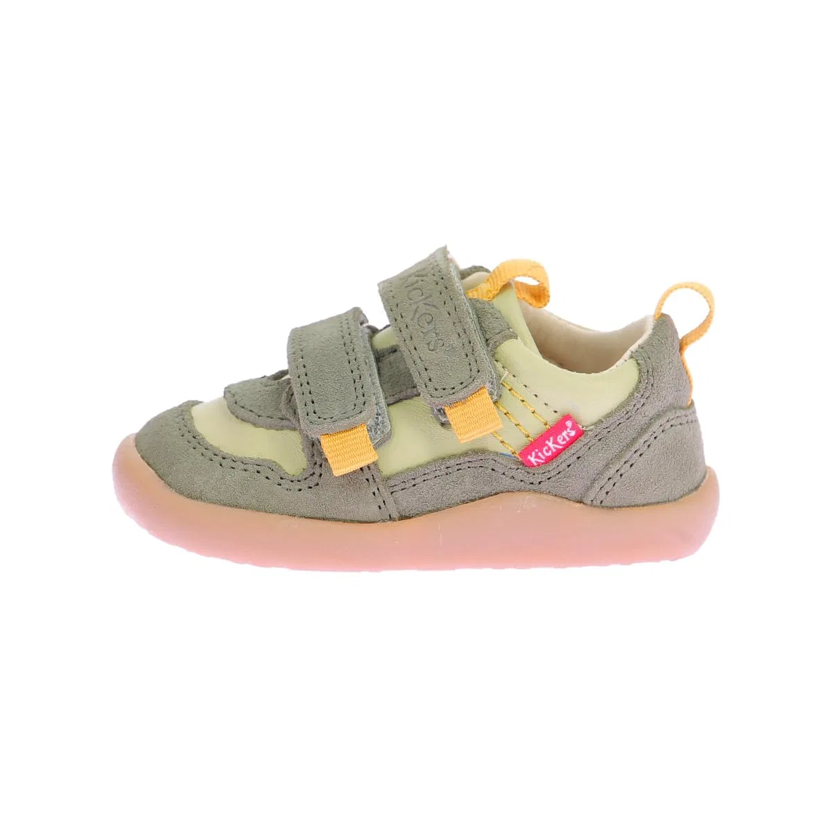 Детские кроссовки для мальчиков Kick Frapy Kickers, Dark Khaki — фото 2