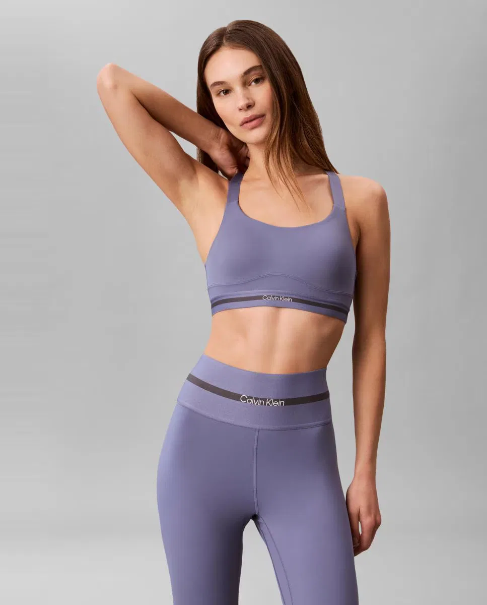 Женский бюстгальтер, Deportivo, Calvin Klein, Azul medio
