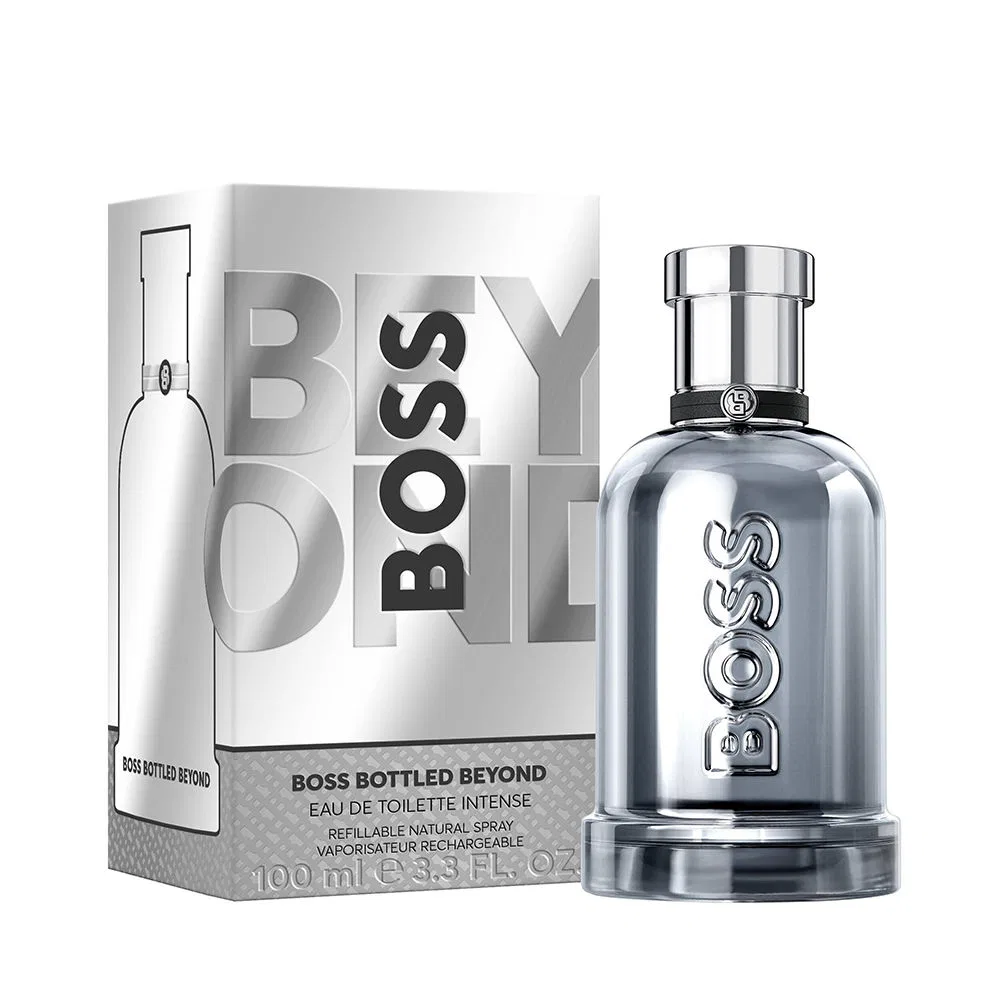 Туалетная вода Intense 100 мл, с флорально-кожаным ароматом, BOSS Bottled Beyond Intense Hugo Boss — фото 2
