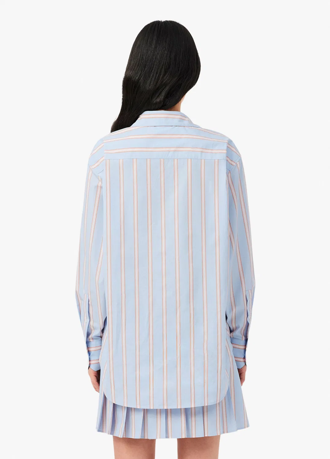 Рубашка Lacoste Mavi-48C Oversize Fit, Хлопковая — фото 4