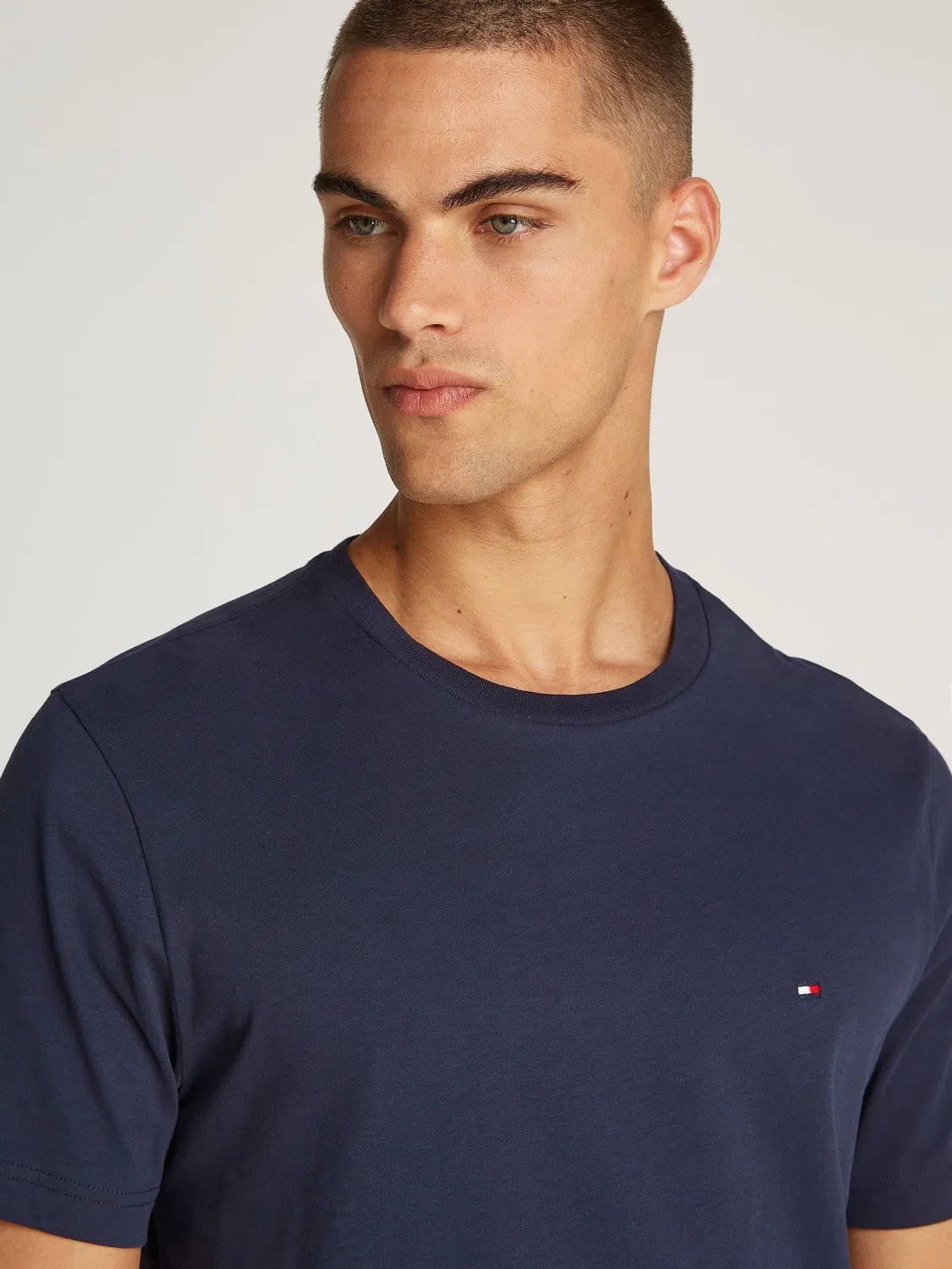 Футболка, хлопок, Regular Fit Tommy Hilfiger, синий — фото 4