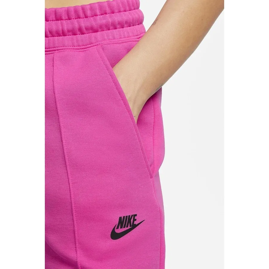 Женские спортивные брюки-джоггеры с Tech Fleece, модель NSW Tech Fleece Mr Jogger, Nike, Фуксия — фото 4