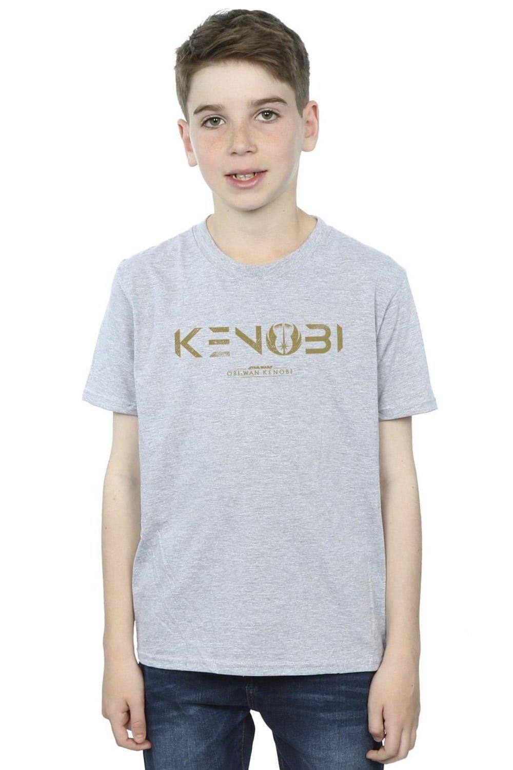 

Obi-Wan Kenobi Logo T-Shirt Star Wars, серый