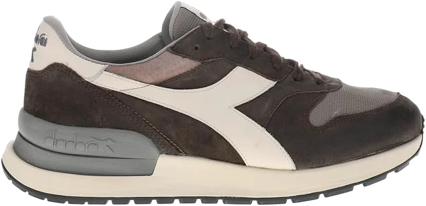 Мужские кроссовки Diadora Conquest из замши с шнуровкой, повседневные - коричневые, коричневый