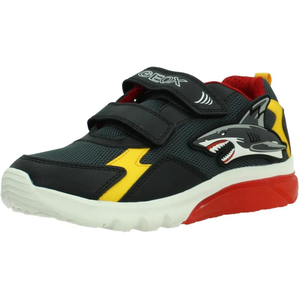 Детские кроссовки Geox Ciberdron B, Цвет Schwarz / Gelb