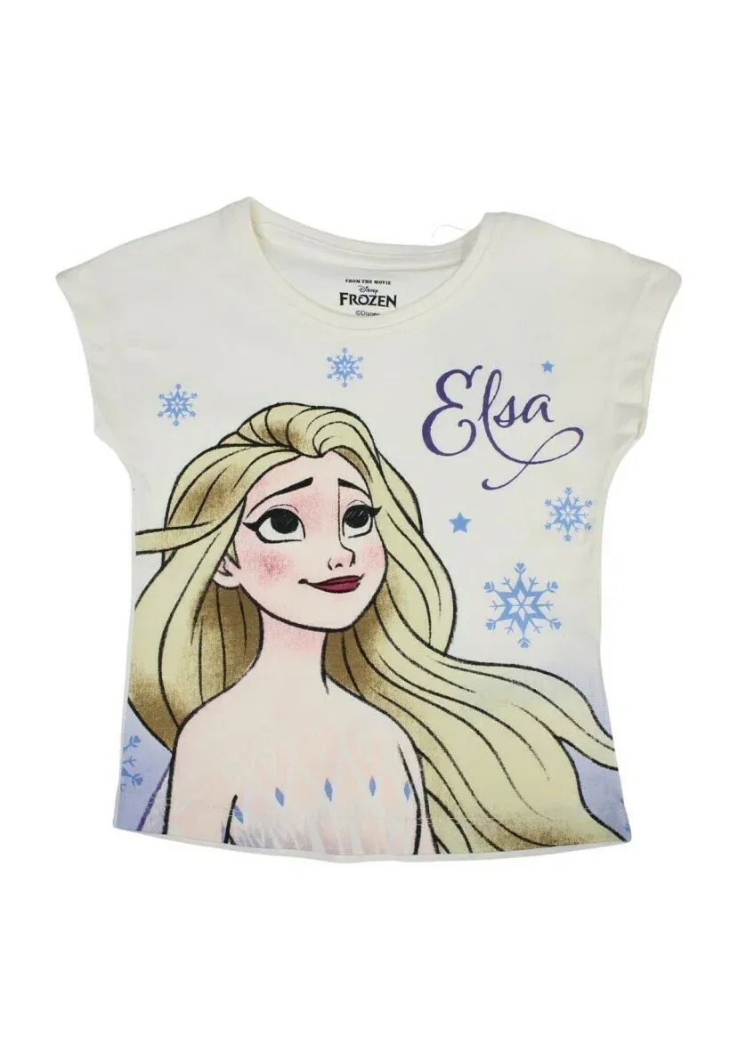La reine des neiges - футболка с принтом Disney, Blanc