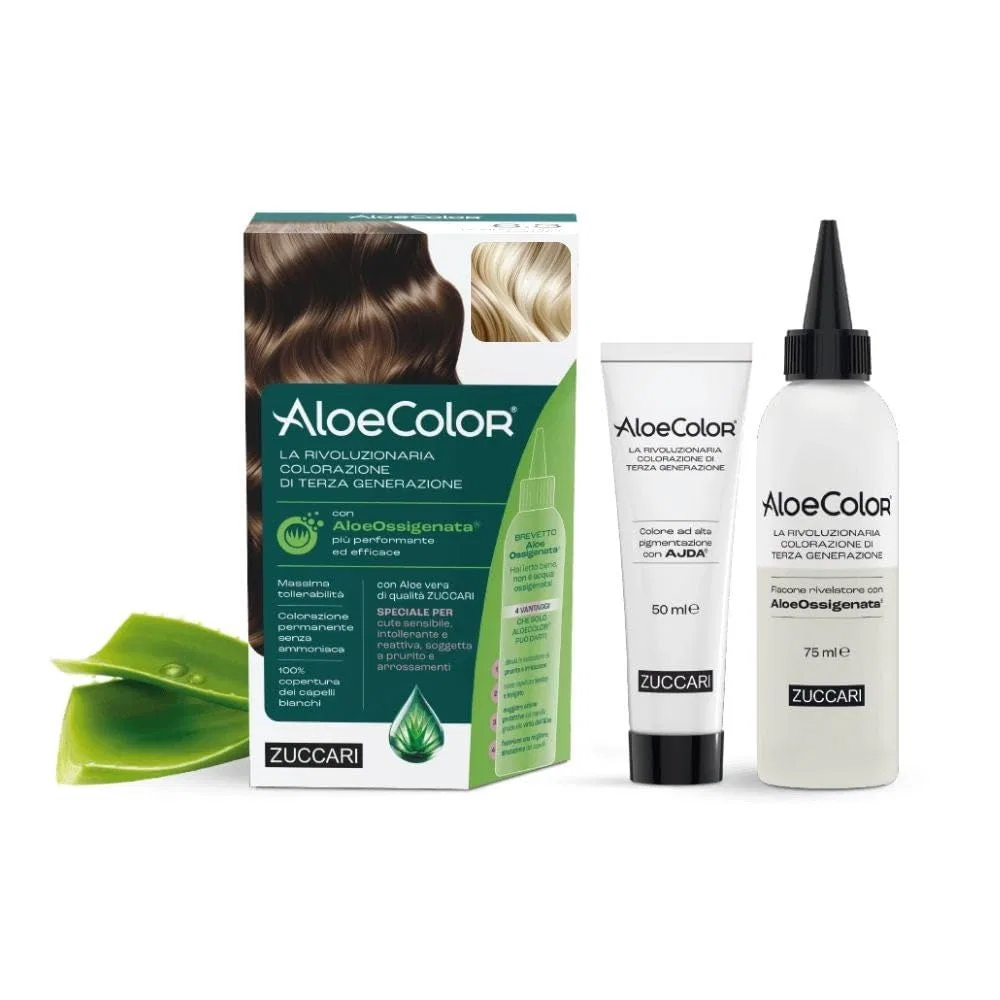 Краска для волос AloeColor с алоэ-оксигенатом, 10.0 Платиновый Блонд, 75 мл, ZUCCARI
