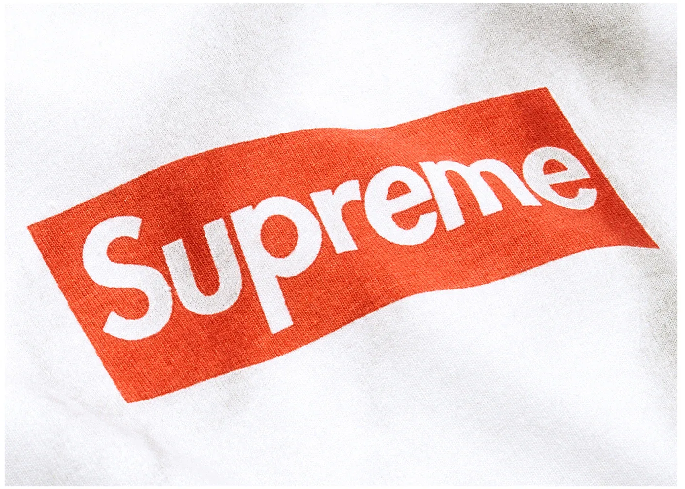 Мужская футболка с принтом Supreme MM6 Maison Margiela Box Logo Tee, White — фото 3