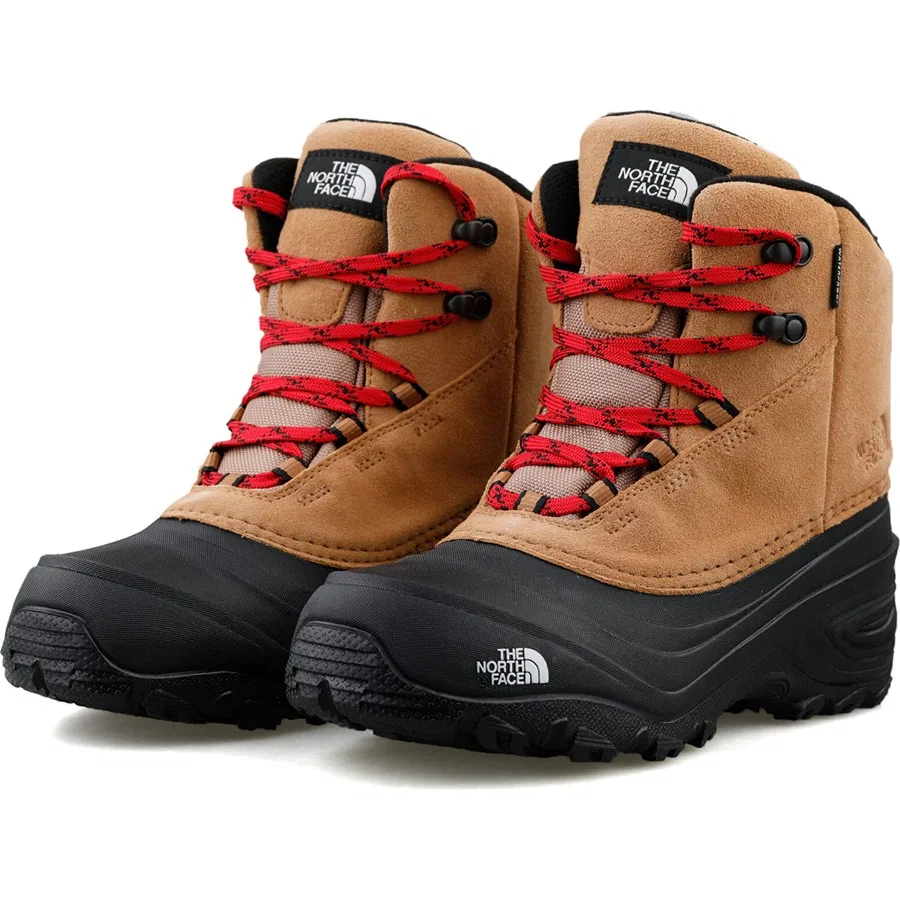 Ботинки на шнуровке для мальчика Y Chilkat V Lace Wp The North Face, Коричневый — фото 3