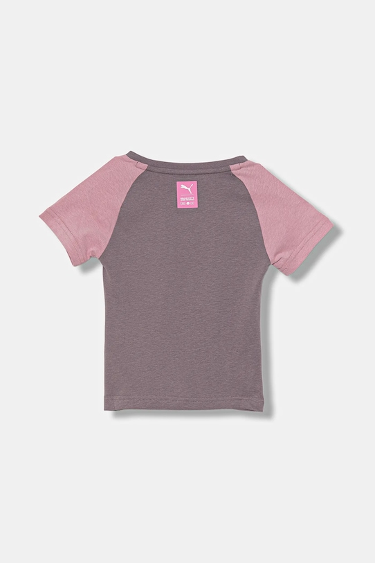 Детская хлопковая футболка HELLO KITTY & FRIENDS Slim Tee Puma, фиолетовый — фото 2