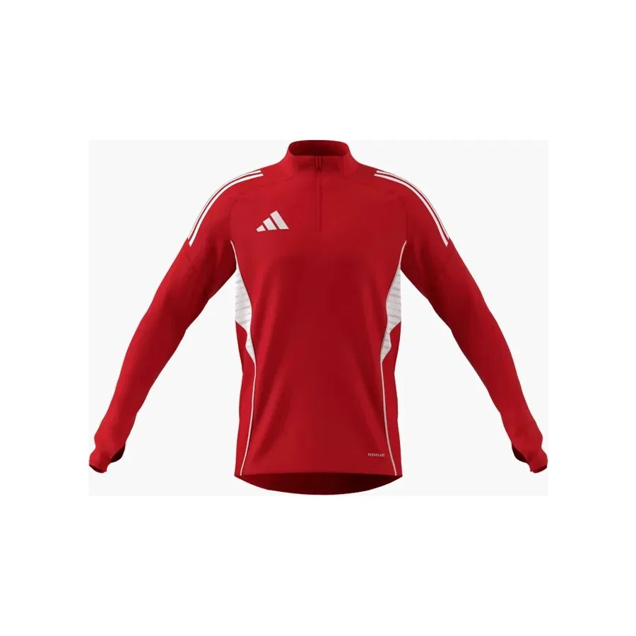 Спортивная кофта с длинным рукавом и молнией adidas Tiro25C Training, Черный