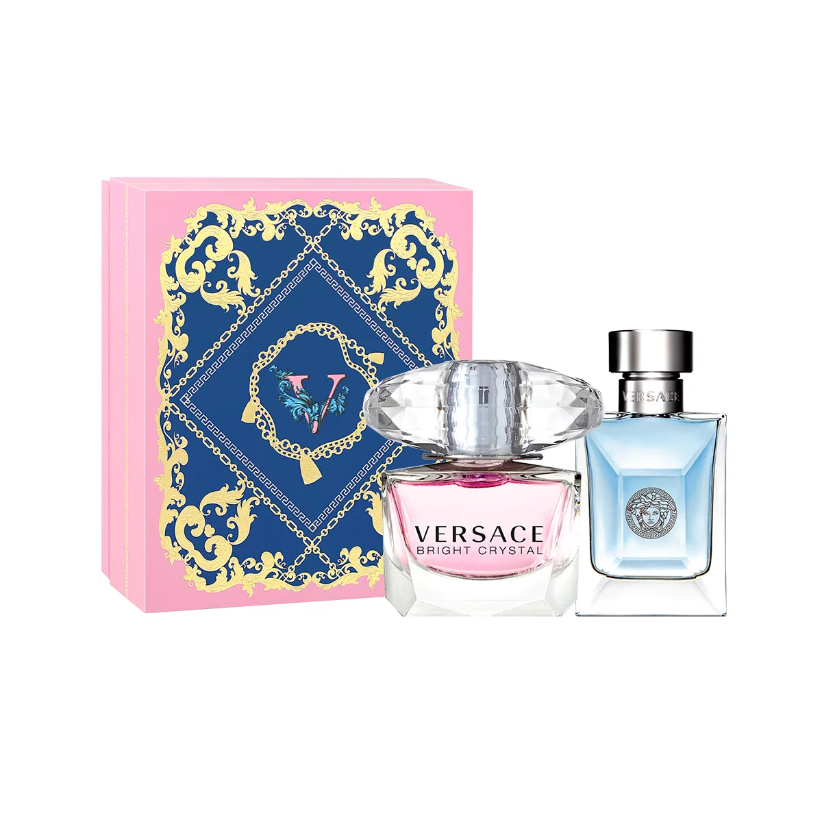 Женский набор пробников парфюма Versace Crystal Diamond и Ainas, 5 мл × 2, VERSACE, Crystal Diamond/Ainas — фото 2