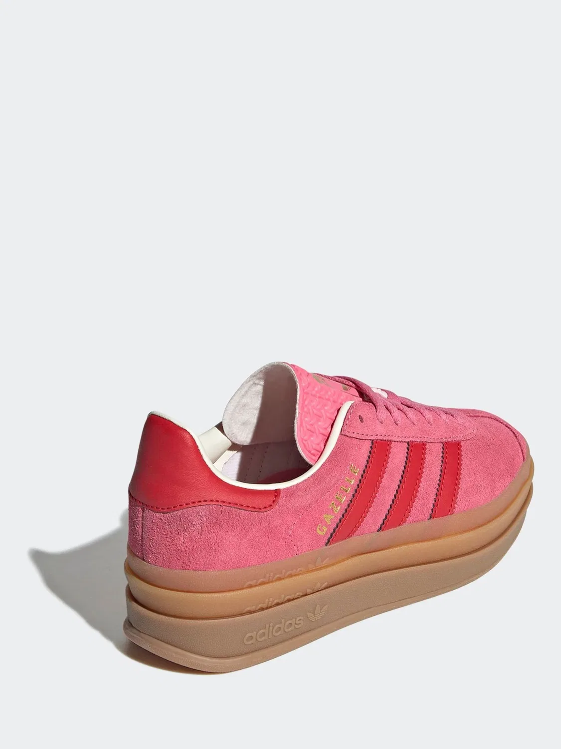 Кроссовки Gazelle Bold, детские, adidas Originals, розовый — фото 4