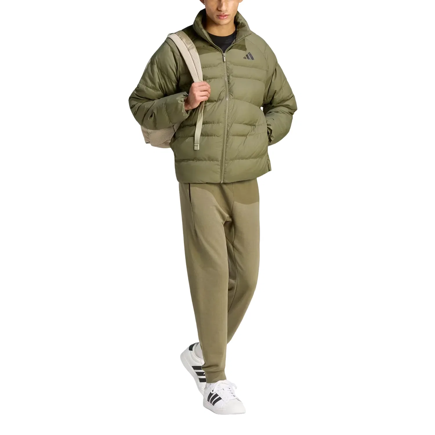 Мужская куртка Jacket Asia Sizing 'Green' adidas, зеленый — фото 2