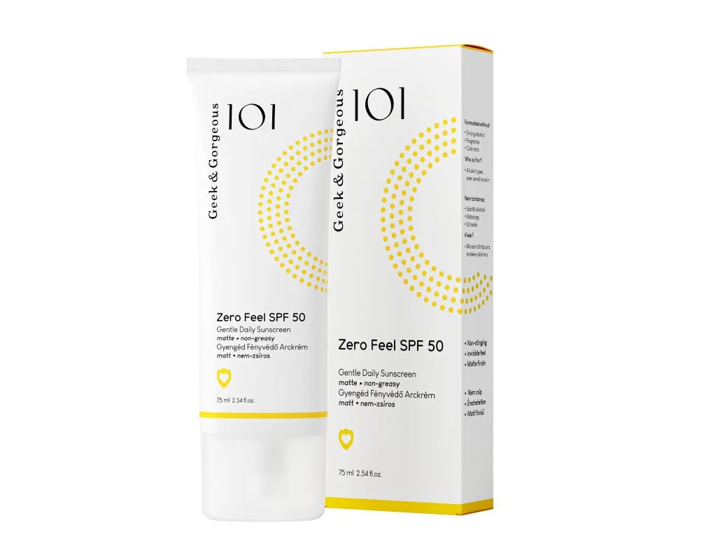 Крем с SPF50 Zero Feel Geek & Gorgeous, 75 мл