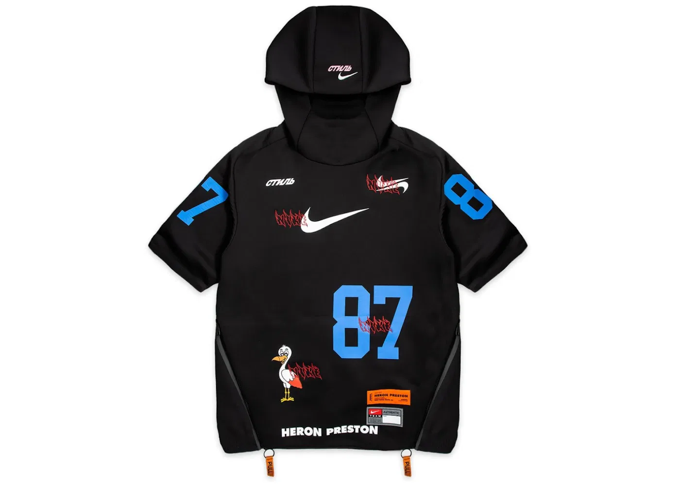 Мужская куртка из нейлона Nike x Heron Preston SS Jacket, Black