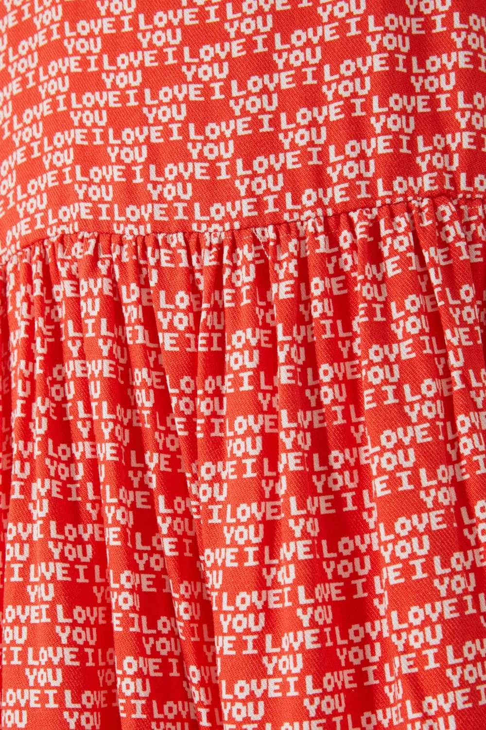 Платье с принтом I Love You Print Stella McCartney — фото 3