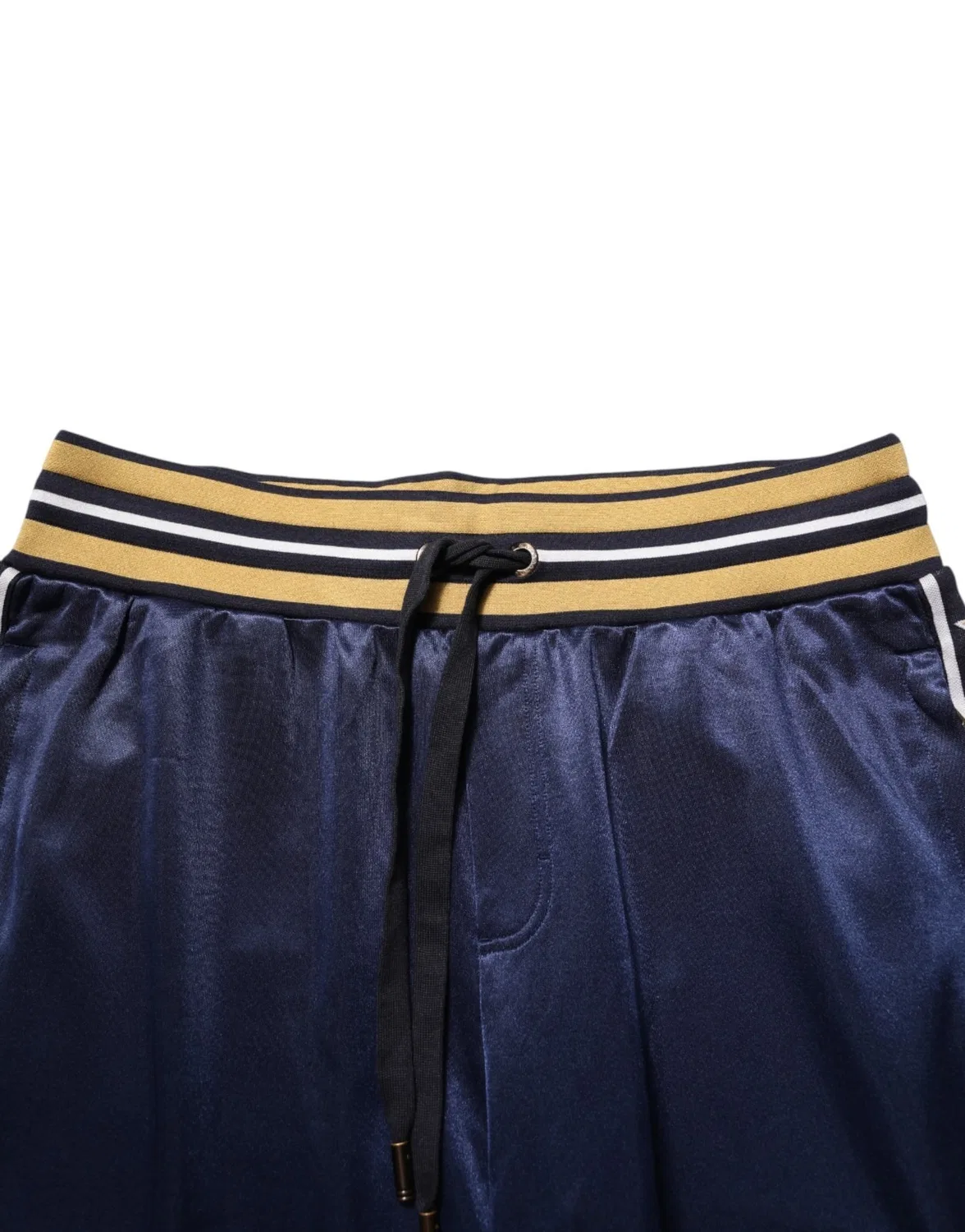 Мужские брюки-джоггеры на среднюю посадку с логотипом Jogger Pants Dolce & Gabbana, Blue — фото 2