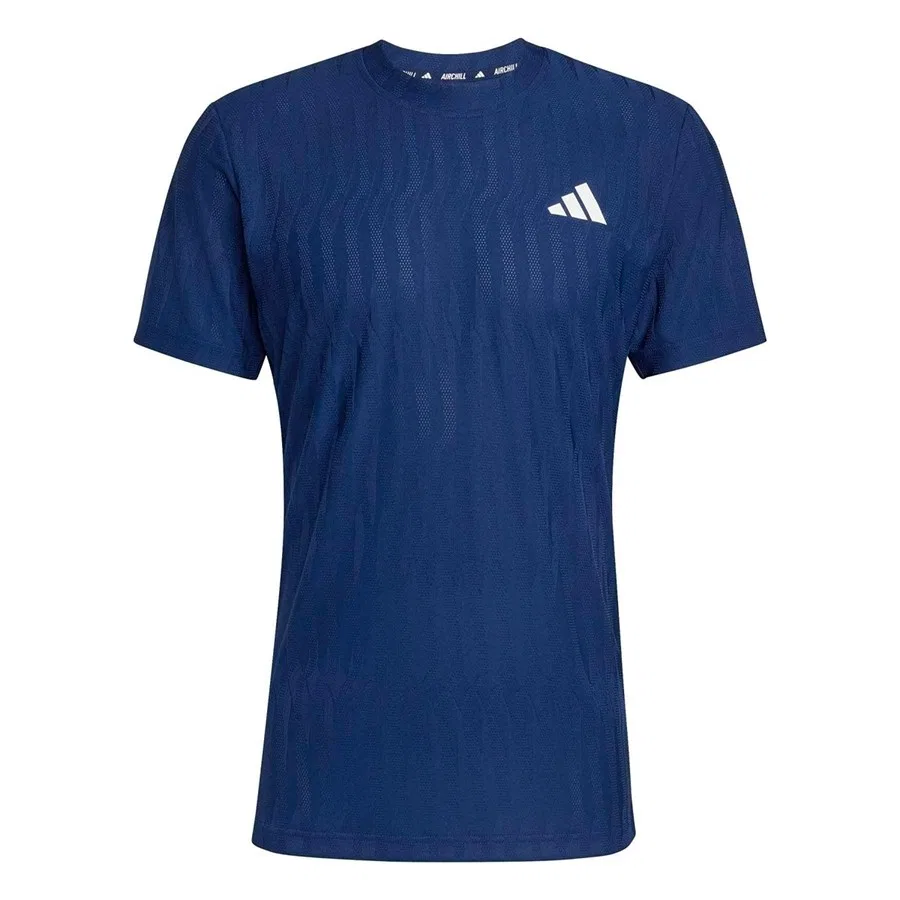 Футболка спортивная с принтом Freelift Tee adidas, Синий