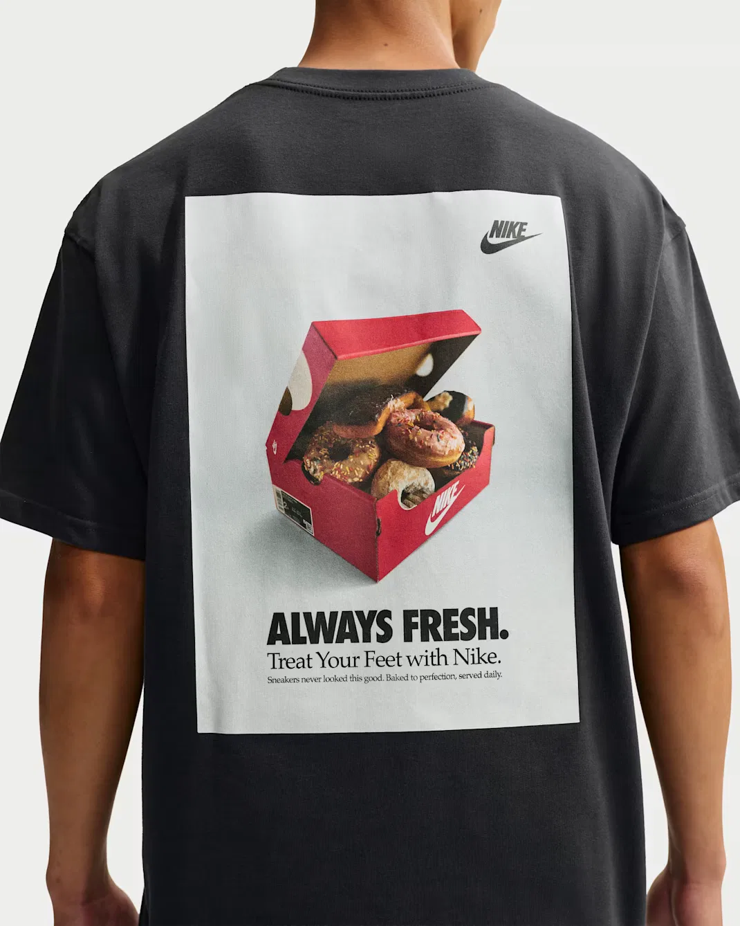 Мужская футболка Nike Sportswear "Donut", Off Noir — фото 2