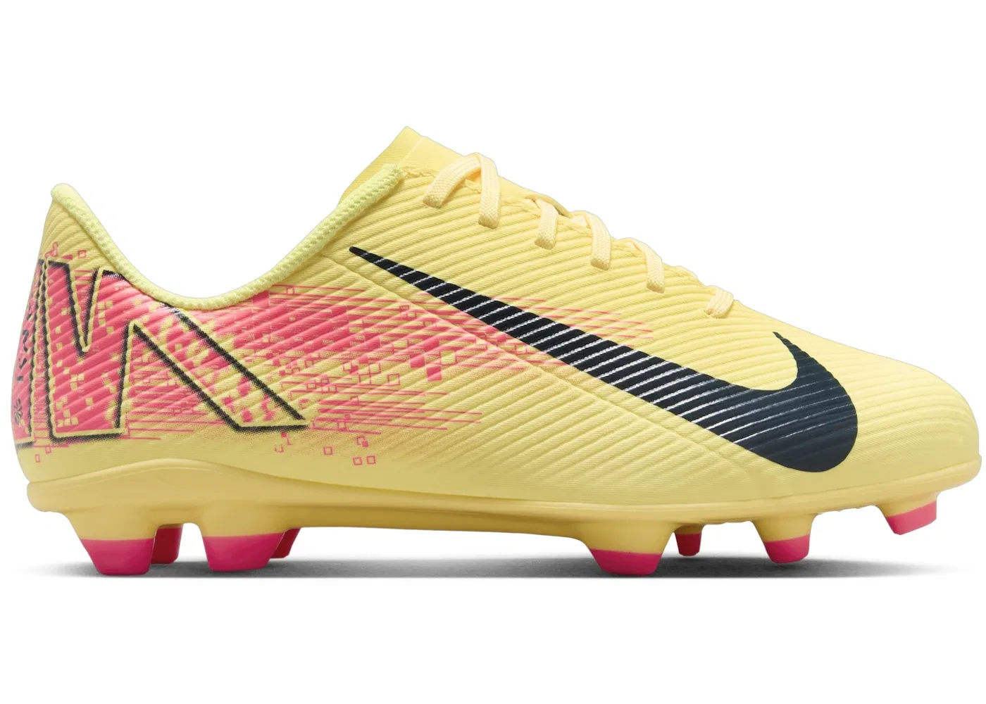 Детские бутсы для мальчиков с шипами Nike Mercurial Vapor 16 Club FG, Laser Orange/Armory Navy