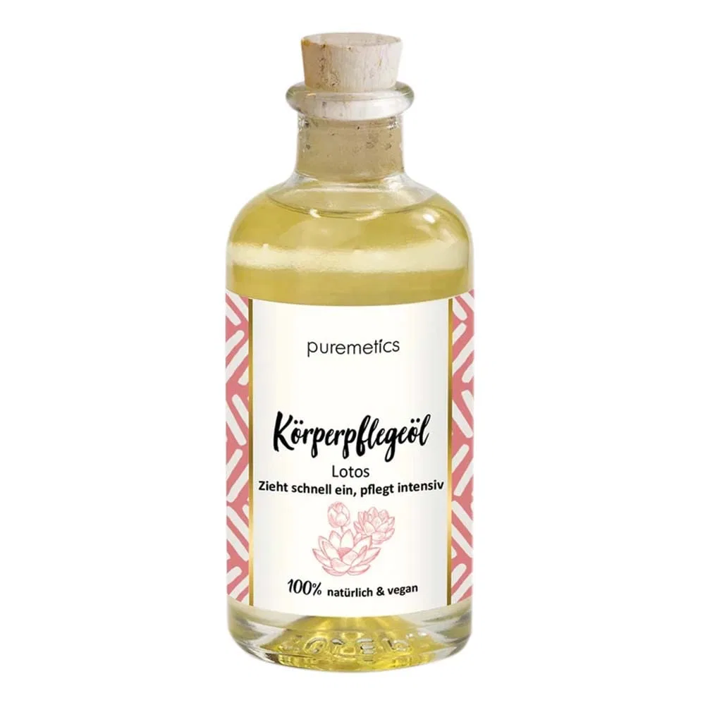 Масло для тела Puremetics, Лотос, 100 мл