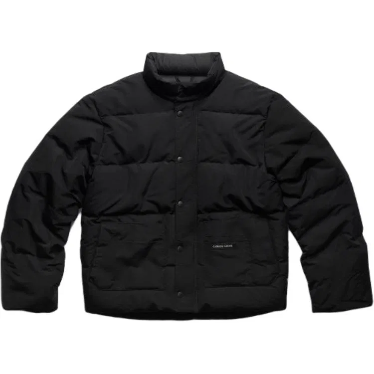 Мужское пуховое пальто с прямым кроем Canada Goose, Black