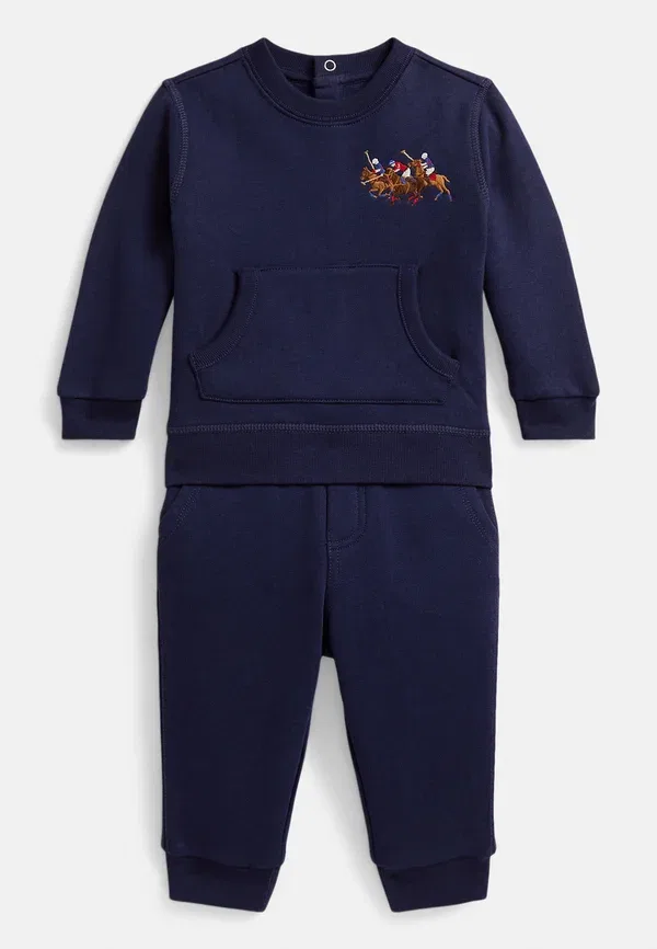 Комплект из толстовки и штанов с флисом, Polo Ralph Lauren, Newport темно-синий